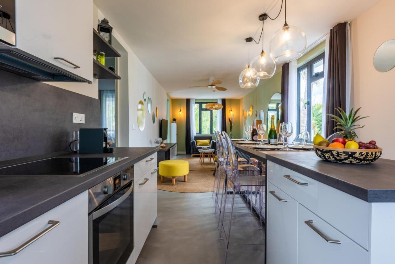 Les Cerisiers Beach Residence, Cosy And Modern 3 Bedroom Apartment Located 50 Metres From The Beach And From All Amenities And Restaurants On The Coastal Road Flic-en-Flacq المظهر الخارجي الصورة