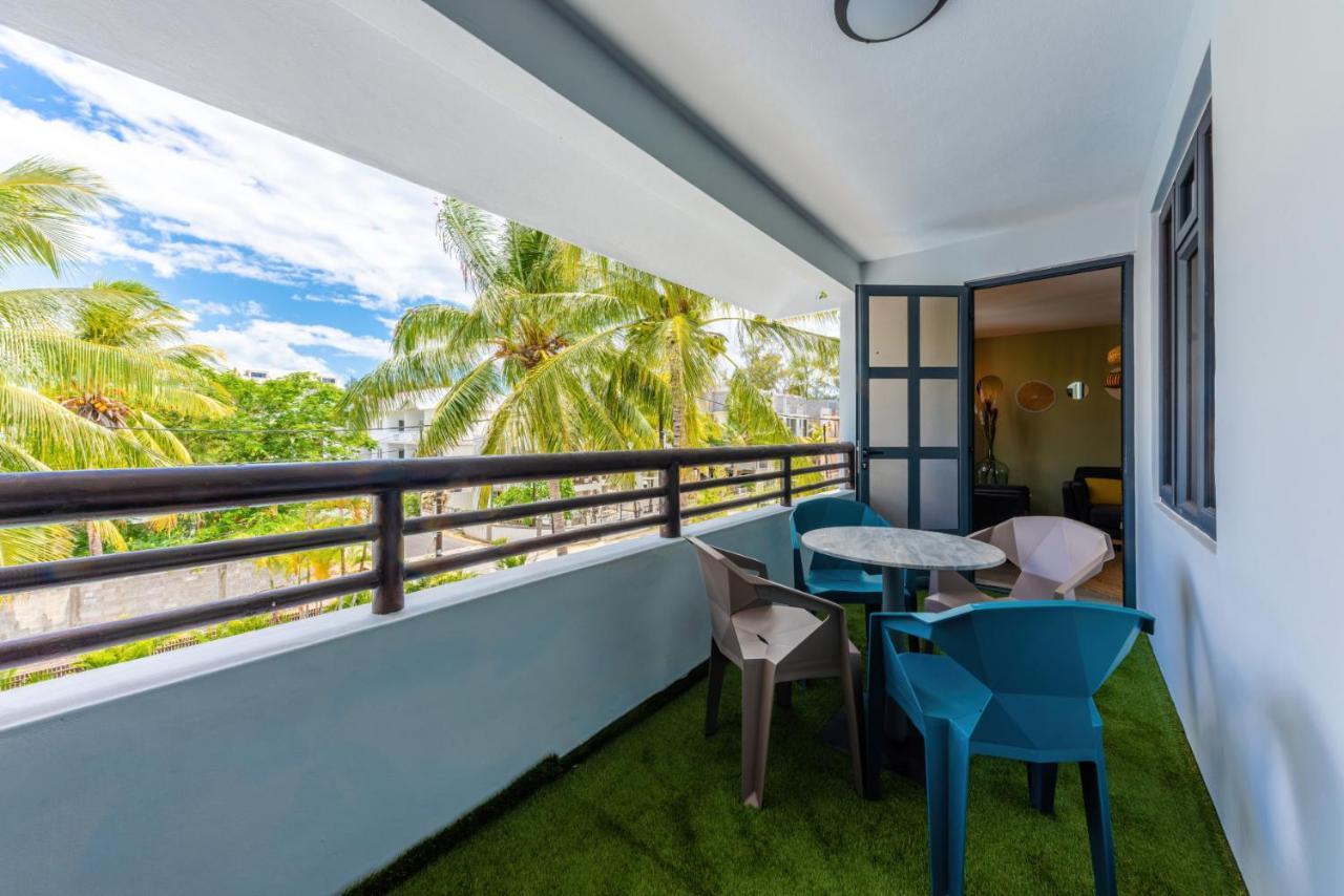 Les Cerisiers Beach Residence, Cosy And Modern 3 Bedroom Apartment Located 50 Metres From The Beach And From All Amenities And Restaurants On The Coastal Road Flic-en-Flacq المظهر الخارجي الصورة