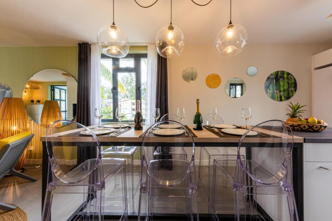 Les Cerisiers Beach Residence, Cosy And Modern 3 Bedroom Apartment Located 50 Metres From The Beach And From All Amenities And Restaurants On The Coastal Road Flic-en-Flacq المظهر الخارجي الصورة